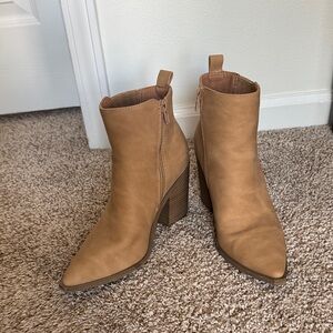 Tan Ankle Boots